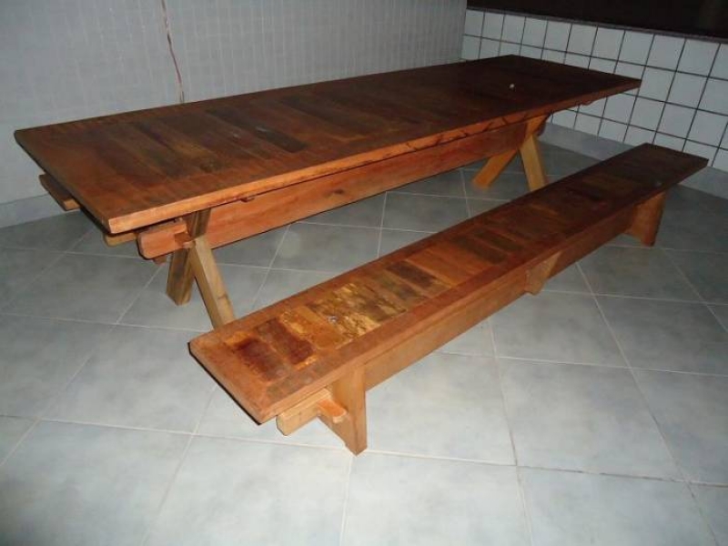 Conjunto Mesa de Demoliçâo c/ 2 Bancos